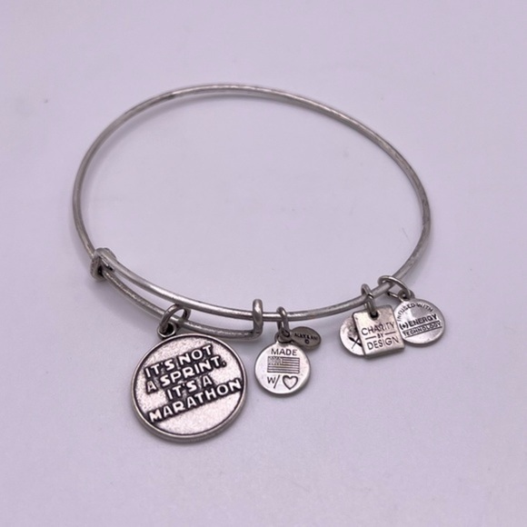 Alex and Ani Marathon Bracelet - Picture 1 of 2